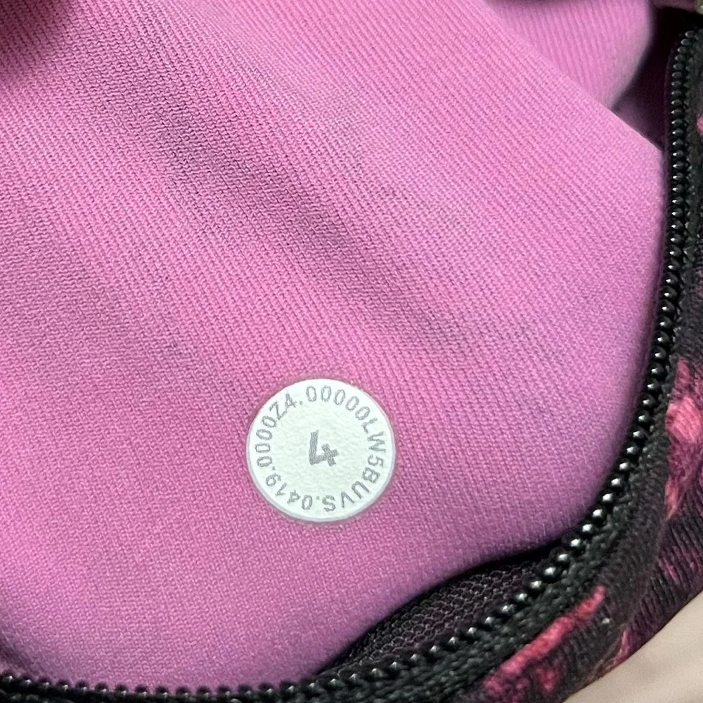 lululemon athletica Black and Pink Patterned Leggings - Picture 4 of 4